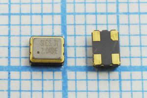Кварцевый генератор 2,048 МГц - 2048 SMD03225C4 T/CM 3,3В SOC3
