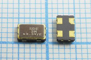 Кварцевый генератор 2 МГц - 2000 SMD05032C4 T/CM 3,3В SOC5