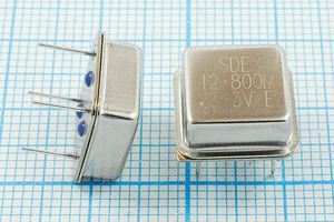 Кварцевый генератор 12,8 МГц - 12800 HALF T/CM 3,3В OSC8 SDE Кварцевый генератор 12,8 МГц - 12800 HALF T/CM 3,3В OSC8 SDE
