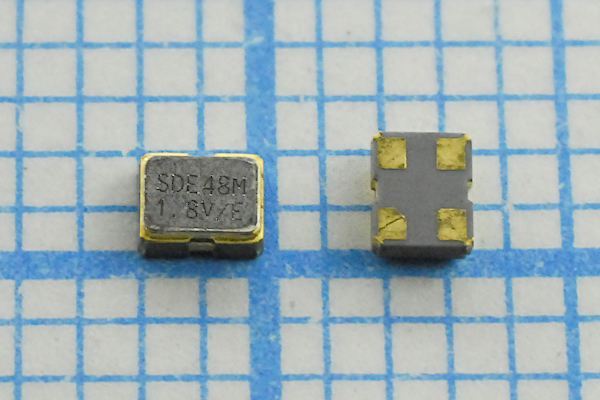 Кварцевый генератор 48 МГц - 48000 SMD02016C4 CM 1,8В SOC2016
