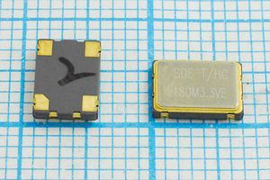 Кварцевый генератор 180 МГц - 180000 SMD07050C4 T/CM 3,3В SOC7 SDE Кварцевый генератор 180 МГц - 180000 SMD07050C4 T/CM 3,3В SOC7 SDE