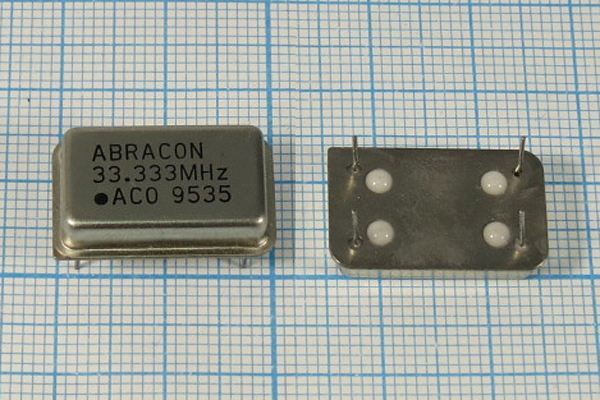 Кварцевый генератор 33,333 МГц - 33333 FULL T/CM 5В ACO ABRACON