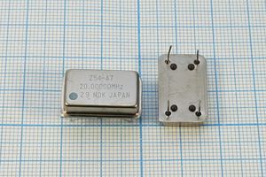 Кварцевый генератор 20 МГц - 20000 FULL Z54-A7 NDK