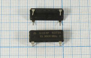 Кварцевый генератор 15,36 МГц - 15360 FULL T/CM 5В SG-51P-C Кварцевый генератор 15,36 МГц - 15360 FULL T/CM 5В SG-51P-C