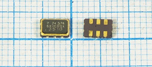 Кварцевый генератор 24,576 МГц - 24576 VCXO SMD05032C6 CM 3,3В VC0524576XHCBRX