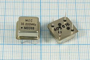 Кварцевый генератор 30 МГц - 30000 HALF T/CM 3,3В MO-26B MEC