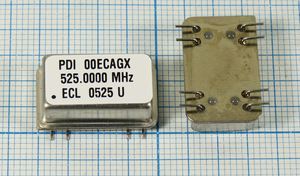 Кварцевый генератор 525 МГц - 525000 FULL-SMD-8C PECL 3,3В O14SC52500ECAGX Кварцевый генератор 525 МГц - 525000 FULL-SMD-8C PECL 3,3В O14SC52500ECAGX