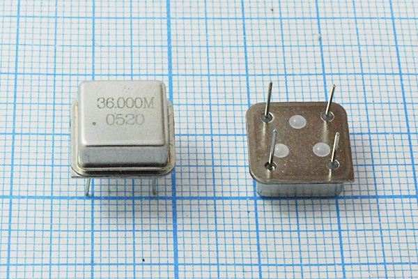 Кварцевый генератор 36 МГц - 36000 HALF T/CM 5В (36.000М 0520)