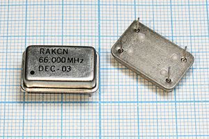 Кварцевый генератор 66 МГц - 66000 FULL 5В DEG-3 RAKON