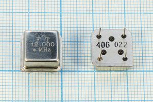 Кварцевый генератор 12 МГц - 12000 HALF T/CM 3,3В FXO-H FT