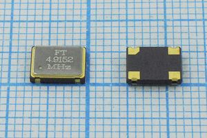 Кварцевый генератор 4,9152 МГц - 4915,2 SMD07050C4 T/CM 3,3В FXO-SM7 FT