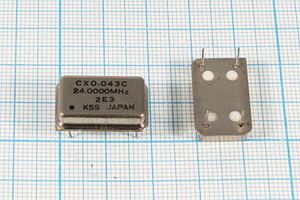 Кварцевый генератор 24 МГц - 24000 FULL TTL 5В CXO-043C KSS