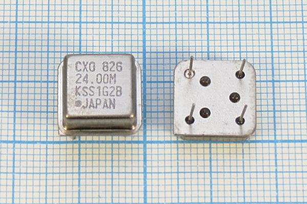 Кварцевый генератор 24 МГц - 24000 HALF CXO-826 KSS