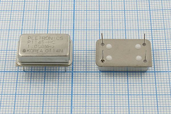 Кварцевый генератор 1 МГц - 1000 FULL CM 5В P1145-HC
