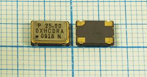 Кварцевый генератор 25 МГц - 25000 SMD07050C4 CM 2,5В OC7E25000XHCDRA