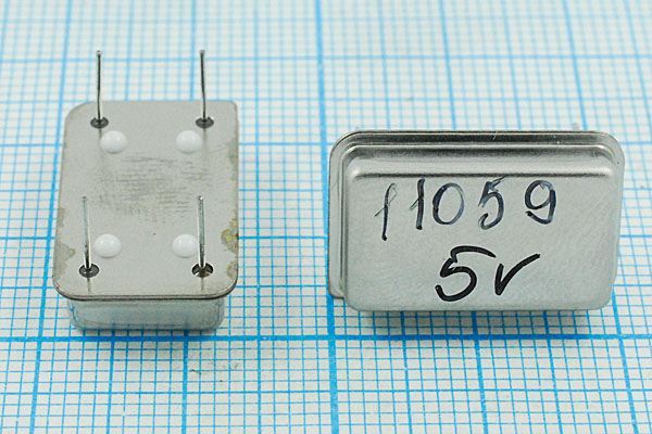 Кварцевый генератор 11,0592 МГц - 11059,2 FULL CM 5В P1100-HC бм