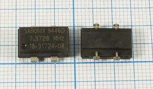 Кварцевый генератор 7,3728 МГц - 7372,8 SMD14098P4 T/CM 5В 18-31724-08 SARONIX