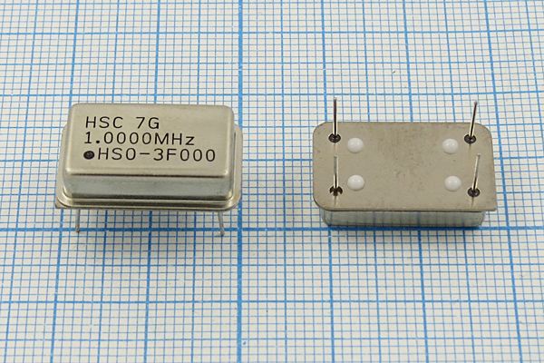 Кварцевый генератор 1 МГц - 1000 FULL T/CM 5В HSO-3F000 HSC