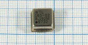 Кварцевый генератор 8,192 МГц - 8192 HALF T/CM 5В (165-02) WTL