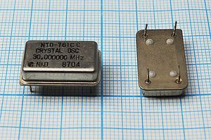 Кварцевый генератор 30 МГц - 30000 FULL CM 5В NTO-761C NKD