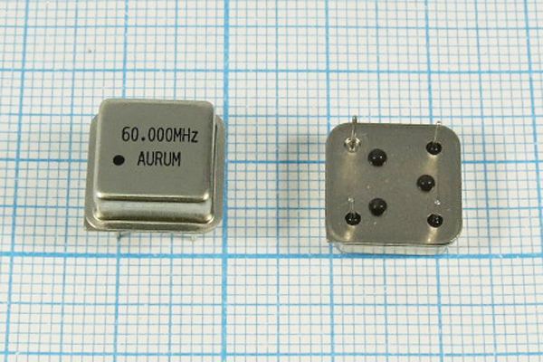 Кварцевый генератор 60 МГц - 60000 HALF T/CM 5В OSC8 STE