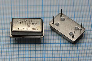 Кварцевый генератор 17,7344 МГц - 17734,4 FULL TTL 5В CXO-043C KSS Кварцевый генератор 17,7344 МГц - 17734,4 FULL TTL 5В CXO-043C KSS