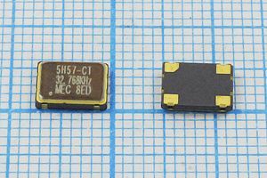 Кварцевый генератор 32,768 КГц - SMD07050C4 CM 5В 5H57-CT MEC Кварцевый генератор 32,768 КГц - SMD07050C4 CM 5В 5H57-CT MEC