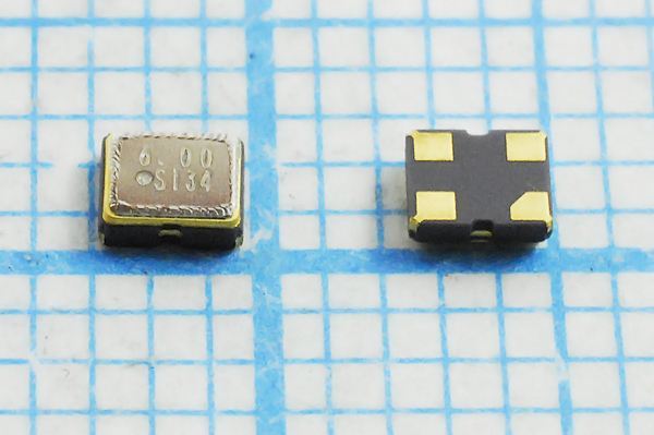Кварцевый генератор 6 МГц - 6000 SMD02520C4 CM 3,3В SCO-223 SUNNY