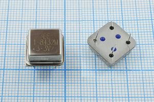 Кварцевый генератор 1,8432 МГц - 1843,2 HALF T/CM 3,3В OSC8 SDE Кварцевый генератор 1,8432 МГц - 1843,2 HALF T/CM 3,3В OSC8 SDE