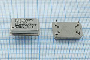 Кварцевый генератор 66,667 МГц - 66667 FULL CM 5В P1100-3S Кварцевый генератор 66,667 МГц - 66667 FULL CM 5В P1100-3S