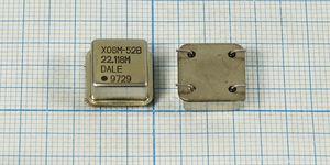Кварцевый генератор 66 МГц - 66000 HALF-SMD T/CM 5В XOSM-52B
