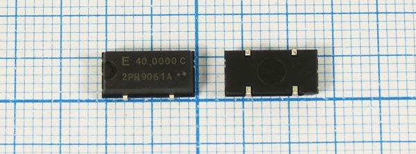 Кварцевый генератор 40 МГц - 40000 SMD10558P4 CM 5В SG-8002JC-PHC EPSON