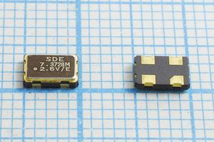 Кварцевый генератор 7,3728 МГц - 7372,8 SMD05032C4 T/CM 2,5В SOC5 SDE Кварцевый генератор 7,3728 МГц - 7372,8 SMD05032C4 T/CM 2,5В SOC5 SDE