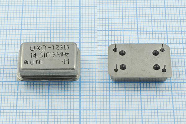 Кварцевый генератор 14,31818 МГц - 14318,18 FULL UXO123 UNI