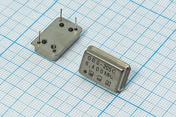 Кварцевый генератор 6,4 МГц - 6400 FULL CM 5В GBS205C ECM