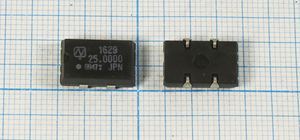 Кварцевый генератор 25 МГц - 25000 SMD14098P4 T/CM 5В 1629B NDK Кварцевый генератор 25 МГц - 25000 SMD14098P4 T/CM 5В 1629B NDK