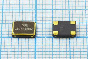 Кварцевый генератор 8,448 МГц - 8448 SMD07050C4 T/CM 3,3В SOC7 SDE Кварцевый генератор 8,448 МГц - 8448 SMD07050C4 T/CM 3,3В SOC7 SDE