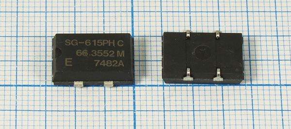 Кварцевый генератор 66,3552 МГц - 66355,2 SMD14098P4 CM 5В SG-615PH-C