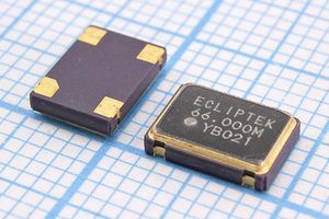 Кварцевый генератор 66 МГц - 66000 SMD07050C4 CM 3,3В EC2600 (YB021)