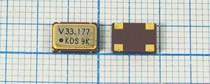 Кварцевый генератор 33,1776 МГц - 33177,6 SMD07050C4 CM 3,3В DSO751SV KDS Кварцевый генератор 33,1776 МГц - 33177,6 SMD07050C4 CM 3,3В DSO751SV KDS