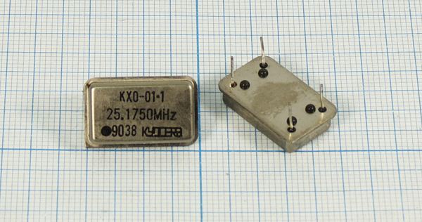 Кварцевый генератор 25,175 МГц - 25175 FULL TTL 5В KXO-01-1 KYOCERA