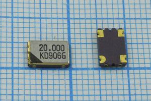 Кварцевый генератор 20 МГц - 20000 SMD07050C4 T/CM 5В MIN90A-T KDK