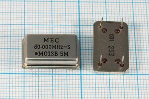 Кварцевый генератор 60 МГц - 60000 FULL T/CM 5В MO-13B-S MEC Кварцевый генератор 60 МГц - 60000 FULL T/CM 5В MO-13B-S MEC