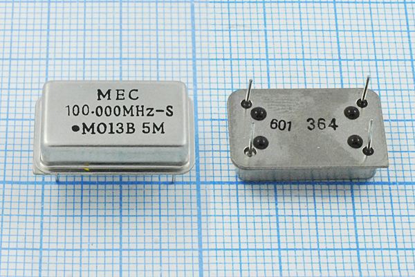Кварцевый генератор 100 МГц - 100000 FULL T/CM 5В MO-13B-S MEC
