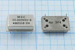 Кварцевый генератор 100 МГц - 100000 FULL T/CM 5В MO-13B-S MEC Кварцевый генератор 100 МГц - 100000 FULL T/CM 5В MO-13B-S MEC
