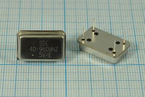 Кварцевый генератор 40,96 МГц - 40960 FULL T/CM 5В OSC14 SDE Кварцевый генератор 40,96 МГц - 40960 FULL T/CM 5В OSC14 SDE
