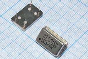 Кварцевый генератор 16,384 МГц - 16384 FULL T/CM 5В HO-00005 FOQ