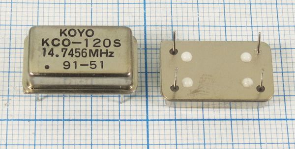 Кварцевый генератор 80 МГц - 80000 FULL CM 5В KCO-120S KOYO