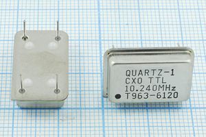 Кварцевый генератор 10,24 МГц - 10240 FULL TTL 5В CXO