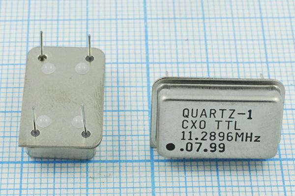 Кварцевый генератор 11,2896 МГц - 11289,6 FULL TTL 5В CXO